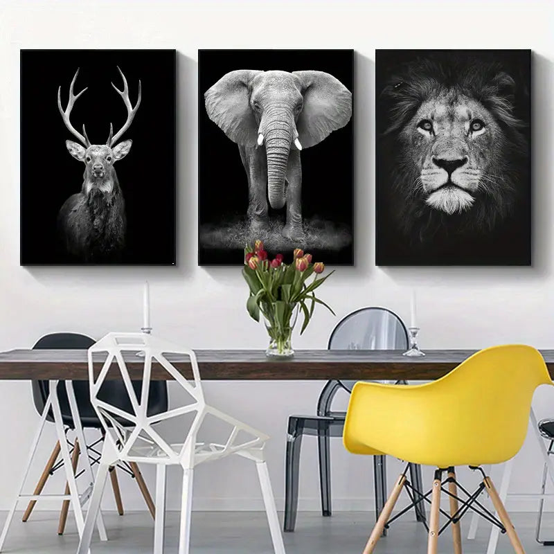 Lot de 3 impressions sur toile